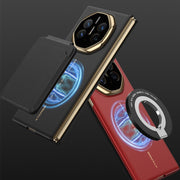 For Huawei Mate XT Ultimate Design GKK Ultra-thin Frame MagSafe Phone Case(Balck)