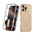 For iPhone 16 Pro Max GKK MagSafe Full Coverage Phone Case(Gold) - free shipping - PMC Jewellery - Order now!