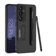 For Samsung Galaxy S25 5G GKK Ultra-thin Holder Phone Case with Pen Slots & Stylus Pen(Black) - free shipping - PMC Jewellery - Order now!