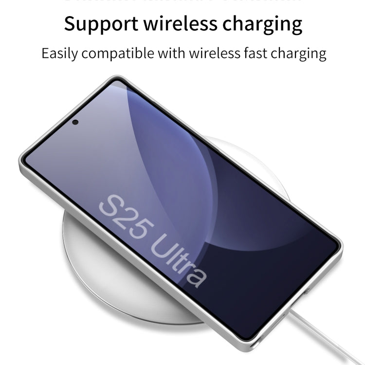 For Samsung Galaxy S25+ 5G GKK Ultra-thin Holder Phone Case with Pen Slots & Stylus Pen(Titanium Gray)