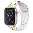 For Apple Watch 46mm / 49mm / 45mm / 44mm Christmas Pattern Silicone Watch Band(Childlike Christmas 2) - free shipping - PMc TechLife - Order now!