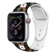 For Apple Watch 46mm / 49mm / 45mm / 44mm Christmas Pattern Silicone Watch Band(Black Deer) - free shipping - PMc TechLife - Order now!