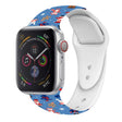For Apple Watch 42mm / 41mm / 40mm / 38mm Christmas Pattern Silicone Watch Band(Animal Christmas) - free shipping - PMc TechLife - Order now!