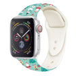 For Apple Watch 42mm / 41mm / 40mm / 38mm Christmas Pattern Silicone Watch Band(Snow Christmas) - free shipping - PMc TechLife - Order now!