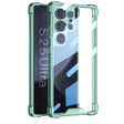 For Samsung Galaxy S25 Ultra 5G GKK Airbag Shockproof Full Coverage Phone Case(Transparent Green) - Galaxy S25 Ultra 5G Cases by GKK | Online Shopping South Africa | PMC Jewellery | Buy Now Pay Later Mobicred