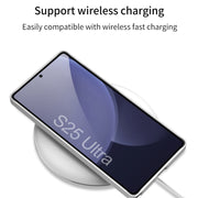 For Samsung Galaxy S25 Ultra 5G GKK Ultra-thin Shockproof Phone Case with Holder / Pen(Silver)
