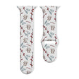 For Apple Watch 46mm / 49mm / 45mm / 44mm Christmas Pattern Reverse Buckle Silicone Watch Band(Squirrel) - free shipping - PMc TechLife - Order now!