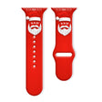 For Apple Watch 42mm / 41mm / 40mm / 38mm Christmas Pattern Reverse Buckle Silicone Watch Band(Santa Claus Red) - free shipping - PMc TechLife - Order now!