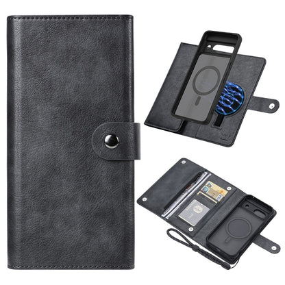For Google Pixel 8a ViLi GVB Series MagSafe Magnetic RFID Leather Phone Case(Black) - free shipping - PMC Jewellery - Order now!