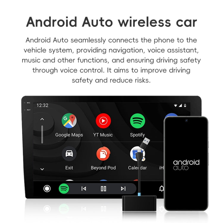 P40 CarPlay and Android Auto Car Connectivity Box Wireless Adapter(Black) - free shipping - PMC Jewellery - Order now!