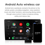 P40 CarPlay and Android Auto Car Connectivity Box Wireless Adapter(Black)