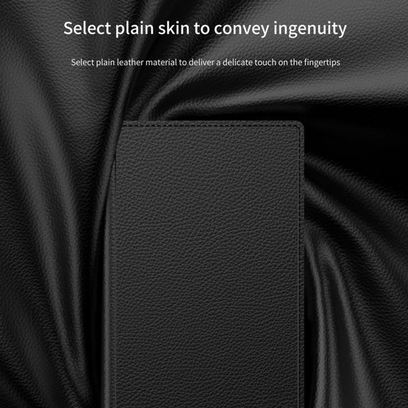 For Samsung Galaxy S25 5G GKK Flip Wallet Leather Phone Case(Carbon Fiber Texture)