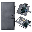 For iPhone 16 Pro ViLi GVS-C Series MagSafe Magnetic RFID Leather Flip Phone Case(Grey) - free shipping - PMC Jewellery - Order now!