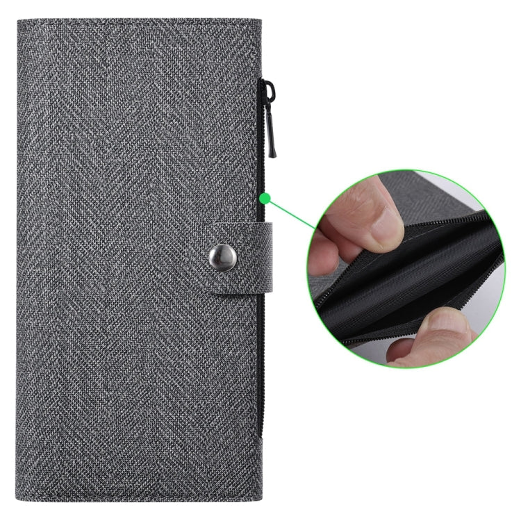 For iPhone 16 Pro ViLi GBS Series MagSafe Magnetic RFID Leather Flip Phone Case(Black)