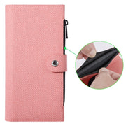 For iPhone 16 Plus ViLi GBS-C Series MagSafe Magnetic RFID Leather Flip Phone Case(Pink)