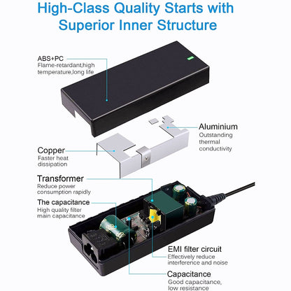 19.5V 9.23A 180W Laptop Notebook Power Adapter For MSI 5.5 x 2.5, Plug:AU Plug - Universal Power Adapter by PMC Jewellery | Online Shopping South Africa | PMC Jewellery | Buy Now Pay Later Mobicred