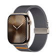 For Apple Watch 42mm / 41mm / 40mm / 38mm Parachute Buckle Elastic Nylon Watch Band(Dark Grey) - free shipping - PMc TechLife - Order now!