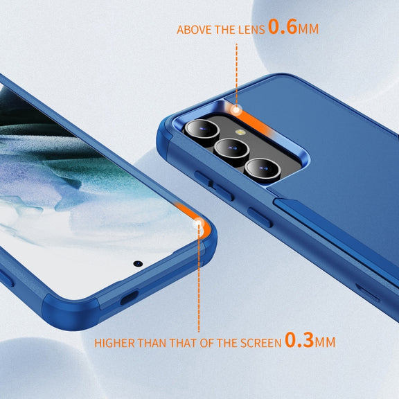 For Samsung Galaxy S25 5G TPU + PC Shockproof Protective Phone Case(Royal Blue)