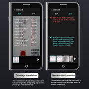 A70 5.0 inch HD Touch Screen Smart AI Translator 139 Languages with Offline Translation / Photo Translation