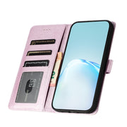 For Samsung Galaxy S25 5G Silk Texture Horizontal Flip Leather Phone Case(Rose Pink)