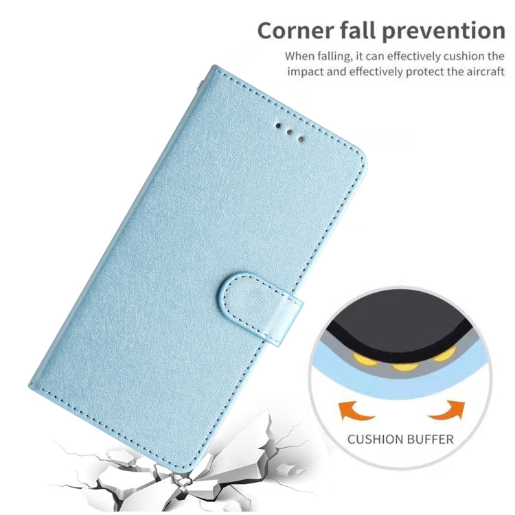 For Samsung Galaxy S25 Ultra 5G Silk Texture Horizontal Flip Leather Phone Case(Light Blue) - Galaxy S25 Ultra 5G Cases by PMC Jewellery | Online Shopping South Africa | PMC Jewellery | Buy Now Pay Later Mobicred