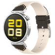For Huawei Watch GT 5 41mm / GT 5 Pro 42mm Stitched Nylon Denim Watch Band(Black White) - Watch Bands by PMc TechLife | Online Shopping South Africa | PMc TechLife | Buy Now Pay Later Mobicred