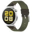 For Huawei Watch GT 5 41mm / GT 5 Pro 42mm Stitched Nylon Denim Watch Band(Black Grey) - Watch Bands by PMc TechLife | Online Shopping South Africa | PMc TechLife | Buy Now Pay Later Mobicred