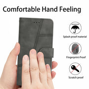 For Samsung Galaxy S25 5G Skin-feel Stitching Leather Phone Case(Grey)