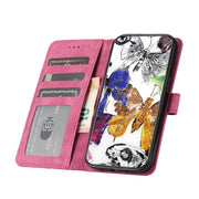 For Samsung Galaxy S25+ 5G Skin-feel Embossed Butterfly Leather Phone Case(Rose Red)