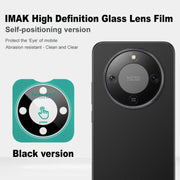 For Honor X70 5G imak Black Version HD Glass Rear Camera Lens Film, Self-positioning Version