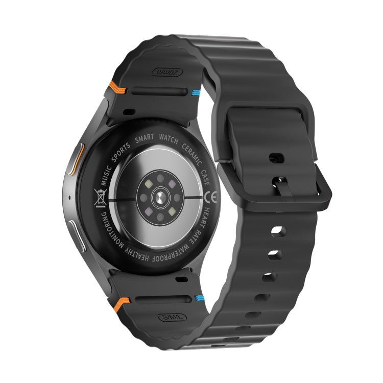 HD Watch7 mini 1.3 inch AMOLED Screen Smart Watch(Black)