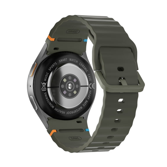 HD Watch7 mini 1.3 inch AMOLED Screen Smart Watch Supports Heart Rate Monitoring/Blood Oxygen Monitoring(Green)