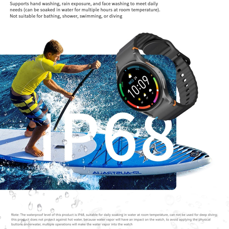 HD Watch7 mini 1.3 inch AMOLED Screen Smart Watch(Black)
