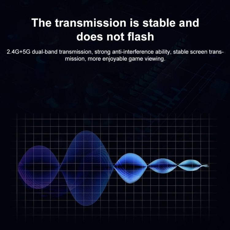 G132 1080P Type-C HD Wireless Screen Adapter(Black) - Wireless Display Dongle by PMC TechLife | Online Shopping South Africa | PMC TechLife | Buy Now Pay Later Mobicred