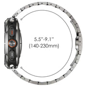 For Samsung Galaxy Watch Ultra 47mm Butterfly Buckle Titanium Alloy Watch Band(Titanium)