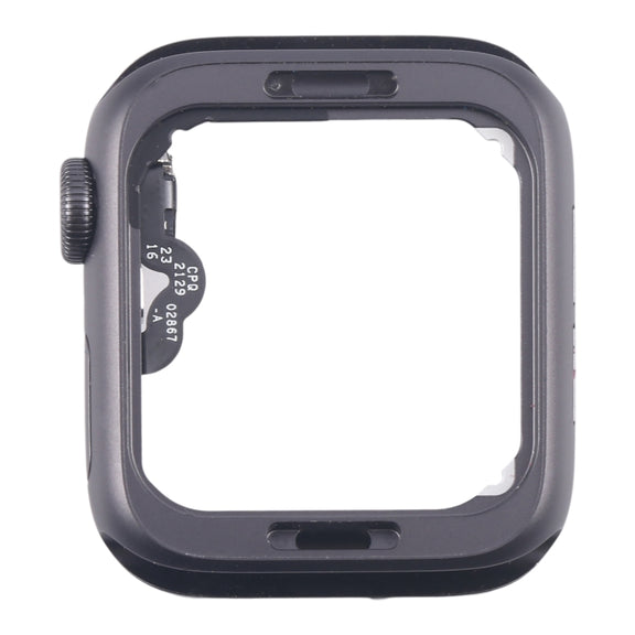 For Apple Watch SE 2020 40MM LTE Aluminium Alloy Middle Frame Bezel Plate with Crown Spin Axis Flex Cable(Grey)