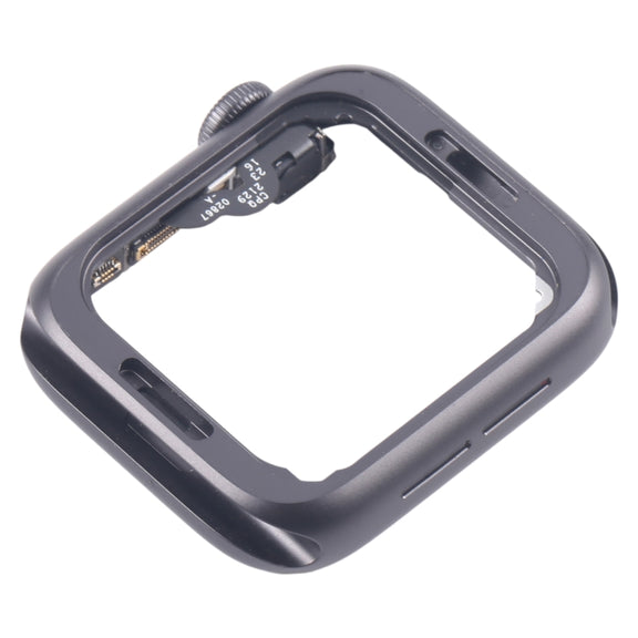 For Apple Watch SE 2020 40MM LTE Aluminium Alloy Middle Frame Bezel Plate with Crown Spin Axis Flex Cable(Grey)