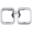 For Apple Watch Series 4 44MM LTE Aluminium Alloy Middle Frame Bezel Plate with Crown Spin Axis Flex Cable(Silver) - Middle Frame by PMC TechLife | Online Shopping South Africa | PMC TechLife | Buy Now Pay Later Mobicred