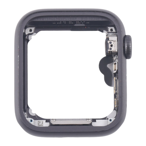 For Apple Watch Series 5 44MM GPS Aluminium Alloy Middle Frame Bezel Plate with Crown Spin Axis Flex Cable(Grey)