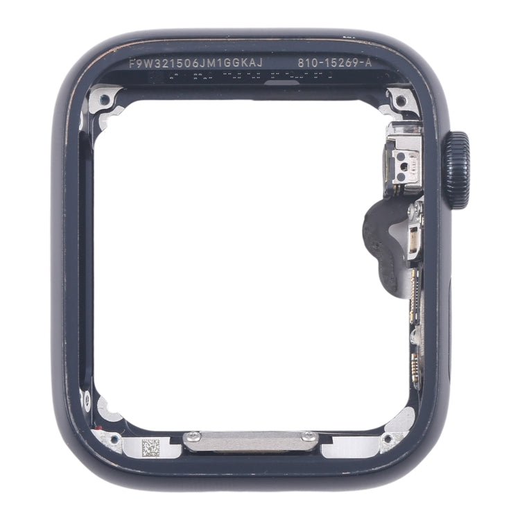 For Apple Watch SE 2022 40MM LTE Aluminium Alloy Middle Frame Bezel Plate with Crown Spin Axis Flex Cable(Midnight)