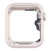 For Apple Watch SE 2022 40MM LTE Aluminium Alloy Middle Frame Bezel Plate with Crown Spin Axis Flex Cable(Starlight)