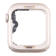 For Apple Watch SE 2022 40MM GPS Aluminium Alloy Middle Frame Bezel Plate with Crown Spin Axis Flex Cable(Starlight)