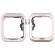 For Apple Watch SE 2022 44MM LTE Aluminium Alloy Middle Frame Bezel Plate with Crown Spin Axis Flex Cable(Starlight) - Middle Frame by PMC TechLife | Online Shopping South Africa | PMC TechLife | Buy Now Pay Later Mobicred