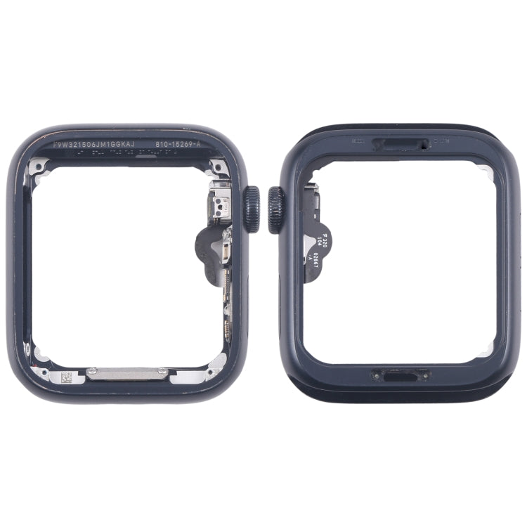 For Apple Watch SE 2022 44MM GPS Aluminium Alloy Middle Frame Bezel Plate with Crown Spin Axis Flex Cable(Midnight) - Middle Frame by PMC TechLife | Online Shopping South Africa | PMC TechLife | Buy Now Pay Later Mobicred
