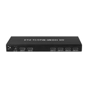 Measy MT4324 4K 30Hz 2 In 4 Out HDMI Matrix Switch Support Seamless Switching, EU Plug(Black)