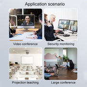 Measy MT4324 4K 30Hz 2 In 4 Out HDMI Matrix Switch Support Seamless Switching, AU Plug(Black)