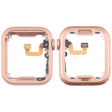 For Apple Watch Series 6 40MM LTE Aluminium Alloy Middle Frame Bezel Plate with Crown Spin Axis Flex Cable(Gold) - Middle Frame by PMC TechLife | Online Shopping South Africa | PMC TechLife | Buy Now Pay Later Mobicred