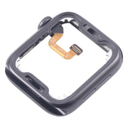 For Apple Watch Series 6 44MM LTE Aluminium Alloy Middle Frame Bezel Plate with Crown Spin Axis Flex Cable(Grey)