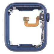 For Apple Watch Series 6 40MM GPS Aluminium Alloy Middle Frame Bezel Plate with Crown Spin Axis Flex Cable(Blue)
