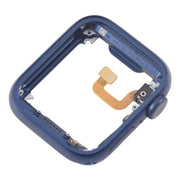 For Apple Watch Series 6 40MM GPS Aluminium Alloy Middle Frame Bezel Plate with Crown Spin Axis Flex Cable(Blue)